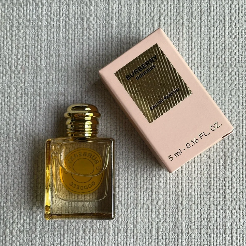 BURBERRY goddess fragrance collectible miniature 5ml fragrance